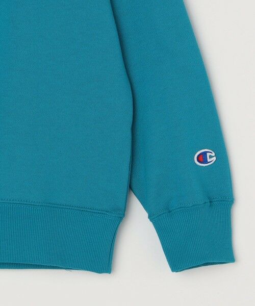 SHIPS / シップス スウェット | Champion: クルーネック CPN ロゴ 刺繍 スウェット <KIDS> | 詳細7