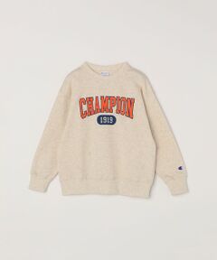 SHIPS / シップス スウェット | Champion: クルーネック カレッジライク ロゴ スウェット<KIDS>