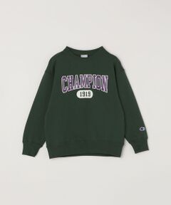 SHIPS / シップス スウェット | Champion: クルーネック カレッジライク ロゴ スウェット<KIDS>