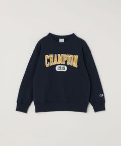 SHIPS / シップス スウェット | Champion: クルーネック カレッジライク ロゴ スウェット<KIDS>