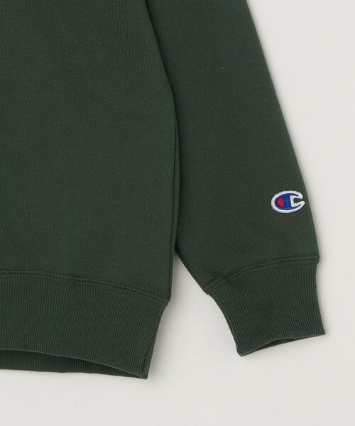 SHIPS / シップス スウェット | Champion: クルーネック カレッジライク ロゴ スウェット<KIDS> | 詳細6