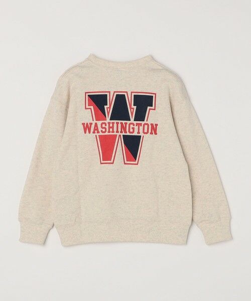 SHIPS / シップス スウェット | Champion: クルーネック ワシントン ロゴ スウェット<KIDS> | 詳細1