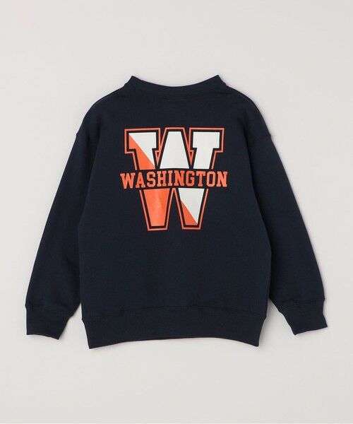SHIPS / シップス スウェット | Champion: クルーネック ワシントン ロゴ スウェット<KIDS> | 詳細3