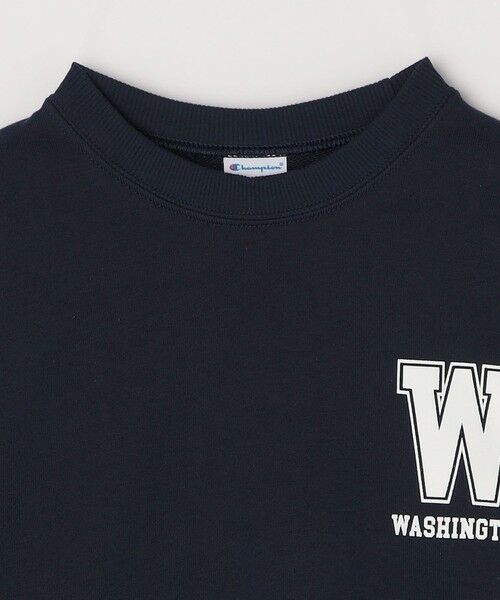 SHIPS / シップス スウェット | Champion: クルーネック ワシントン ロゴ スウェット<KIDS> | 詳細4