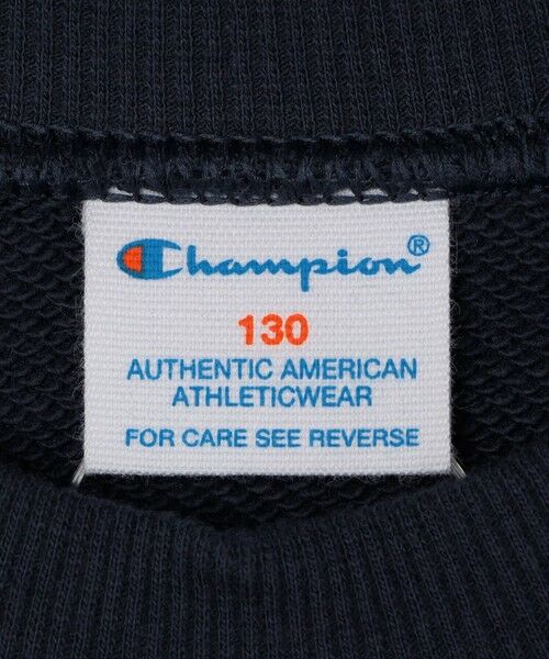 SHIPS / シップス スウェット | Champion: クルーネック ワシントン ロゴ スウェット<KIDS> | 詳細5