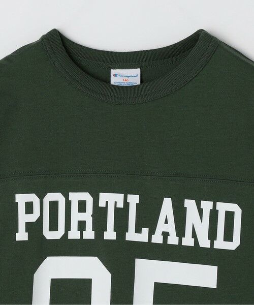 SHIPS / シップス Tシャツ | CHAMPION: フットボール プリント Tシャツ<KIDS> | 詳細4