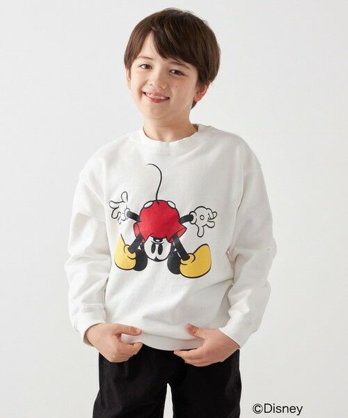 SHIPS / シップス スウェット | SHIPS any: /ミッキーマウス/ ポージング スウェット <KIDS> | 詳細3
