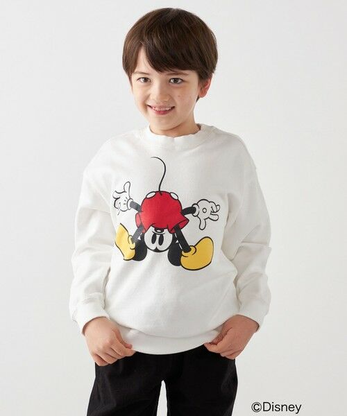 SHIPS / シップス スウェット | SHIPS any: /ミッキーマウス/ ポージング スウェット <KIDS> | 詳細4