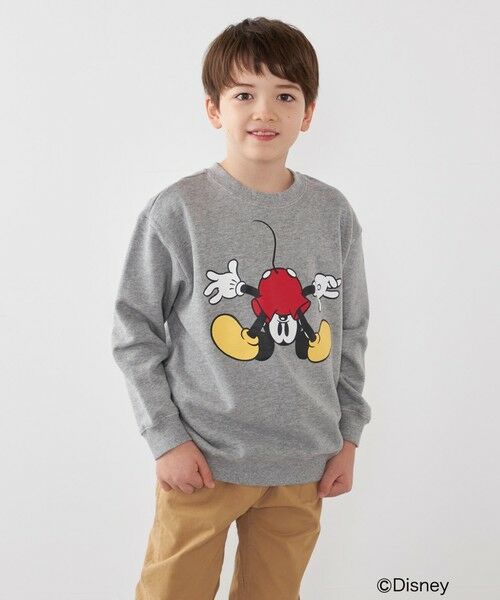 SHIPS / シップス スウェット | SHIPS any: /ミッキーマウス/ ポージング スウェット <KIDS> | 詳細10