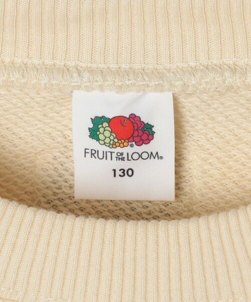 SHIPS / シップス スウェット | FRUIT OF THE LOOM: 刺繍 ロゴ スウェット <KIDS> | 詳細10