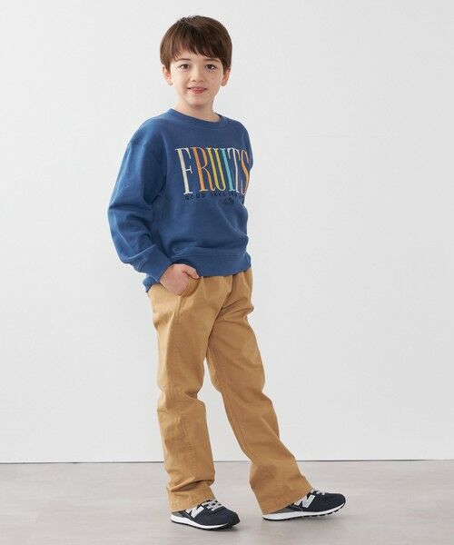 SHIPS / シップス スウェット | FRUIT OF THE LOOM: 刺繍 ロゴ スウェット <KIDS> | 詳細14
