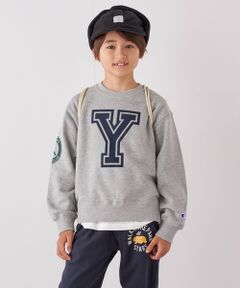 SHIPS / シップス スウェット | 【SHIPS any別注】 Champion: テニスクラブ クルーネック スウェット 〈KIDS〉◇