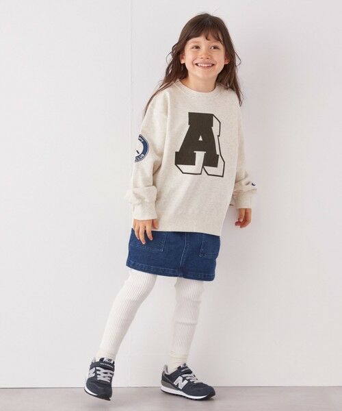 SHIPS / シップス スウェット | 【SHIPS any別注】 Champion: テニスクラブ クルーネック スウェット 〈KIDS〉◇ | 詳細2