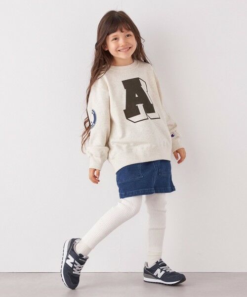 SHIPS / シップス スウェット | 【SHIPS any別注】 Champion: テニスクラブ クルーネック スウェット 〈KIDS〉◇ | 詳細3