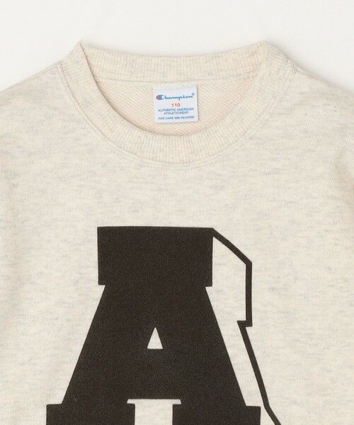 SHIPS / シップス スウェット | 【SHIPS any別注】 Champion: テニスクラブ クルーネック スウェット 〈KIDS〉◇ | 詳細7
