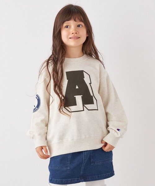 SHIPS / シップス スウェット | 【SHIPS any別注】 Champion: テニスクラブ クルーネック スウェット 〈KIDS〉◇ | 詳細5