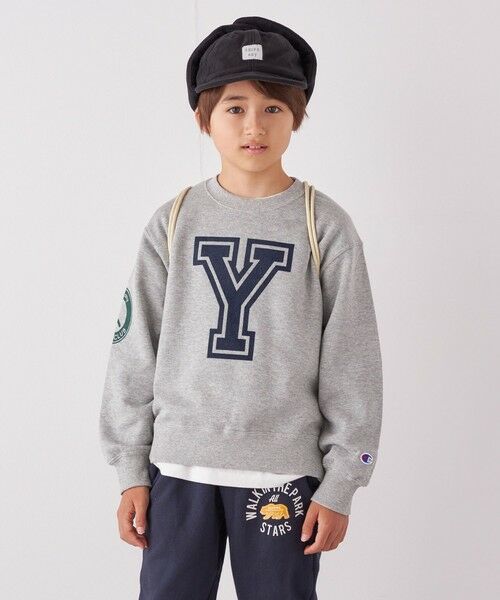 SHIPS / シップス スウェット | 【SHIPS any別注】 Champion: テニスクラブ クルーネック スウェット 〈KIDS〉◇ | 詳細14