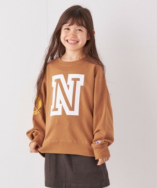 SHIPS / シップス スウェット | 【SHIPS any別注】 Champion: テニスクラブ クルーネック スウェット 〈KIDS〉◇ | 詳細20