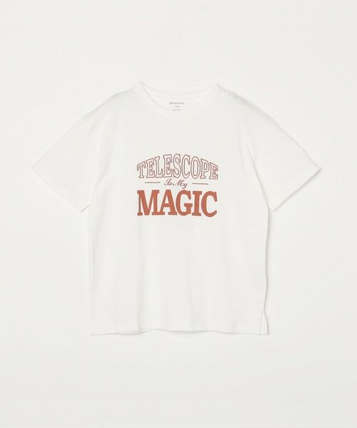 SHIPS / シップス Tシャツ | SHIPS any: プリント × 刺繍 ロゴ Tシャツ<KIDS> | 詳細6