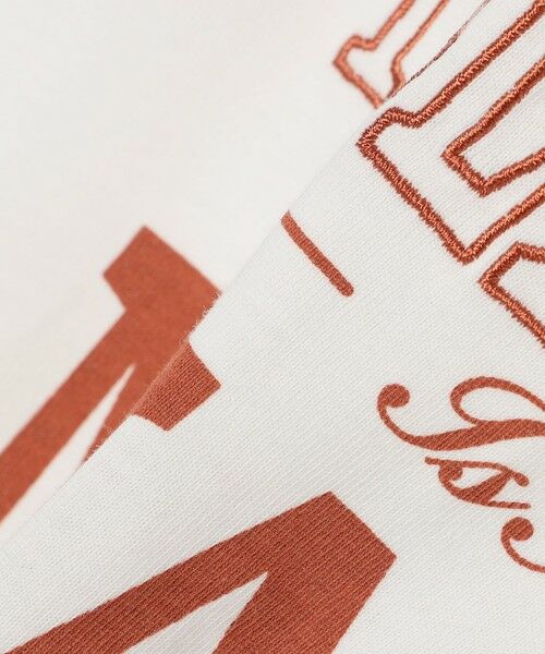 SHIPS / シップス Tシャツ | SHIPS any: プリント × 刺繍 ロゴ Tシャツ<KIDS> | 詳細11