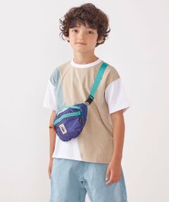 SHIPS / シップス Tシャツ | SHIPS any: パッチワーク デザイン Tシャツ<KIDS>◇