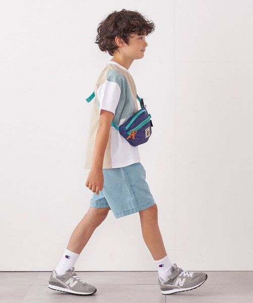 SHIPS / シップス Tシャツ | SHIPS any: パッチワーク デザイン Tシャツ<KIDS>◇ | 詳細2