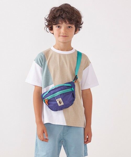 SHIPS / シップス Tシャツ | SHIPS any: パッチワーク デザイン Tシャツ<KIDS>◇ | 詳細5