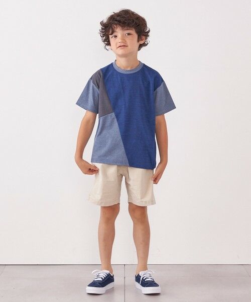SHIPS / シップス Tシャツ | SHIPS any: パッチワーク デザイン Tシャツ<KIDS>◇ | 詳細20