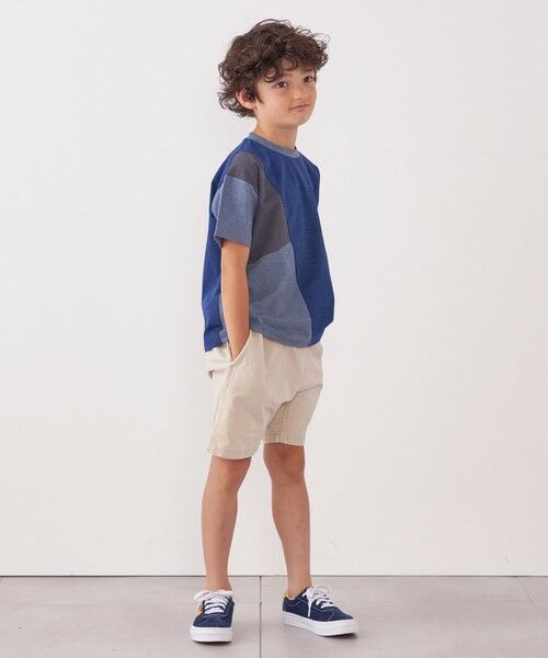 SHIPS / シップス Tシャツ | SHIPS any: パッチワーク デザイン Tシャツ<KIDS>◇ | 詳細21