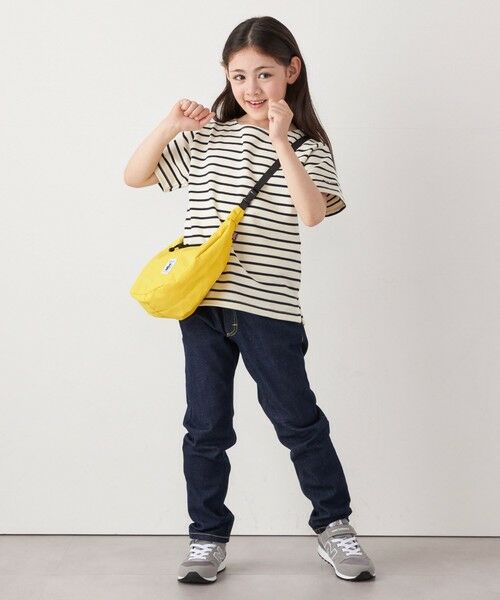 SHIPS / シップス Tシャツ | SHIPS any: マリンボーダー ボートネック Tシャツ<KIDS> | 詳細2