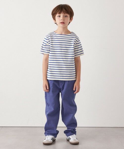 SHIPS / シップス Tシャツ | SHIPS any: マリンボーダー ボートネック Tシャツ<KIDS> | 詳細16