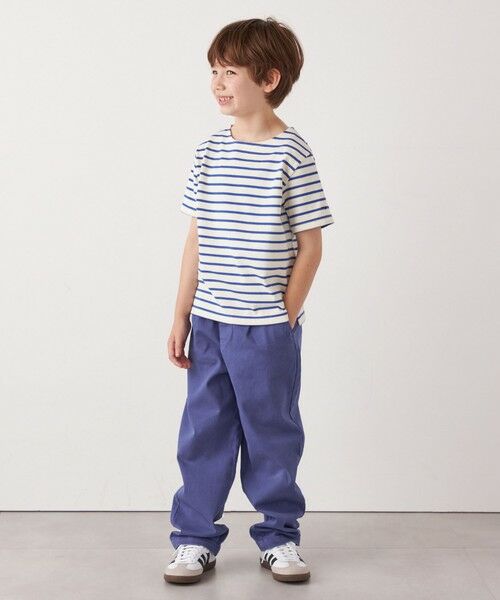 SHIPS / シップス Tシャツ | SHIPS any: マリンボーダー ボートネック Tシャツ<KIDS> | 詳細17
