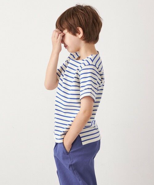 SHIPS / シップス Tシャツ | SHIPS any: マリンボーダー ボートネック Tシャツ<KIDS> | 詳細19