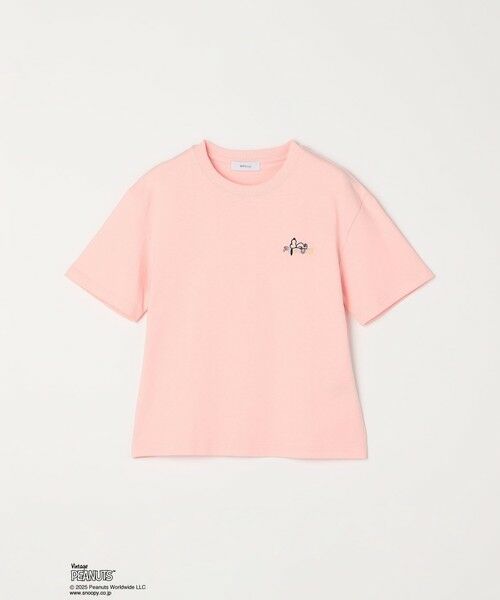 SHIPS / シップス Tシャツ | SHIPS any: SNOOPY コラボ ワンポイント カラー 刺繍 Tシャツ◇ | 詳細14