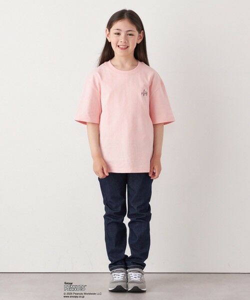 SHIPS / シップス Tシャツ | SHIPS any: SNOOPY コラボ ワンポイント カラー 刺繍 Tシャツ◇ | 詳細9