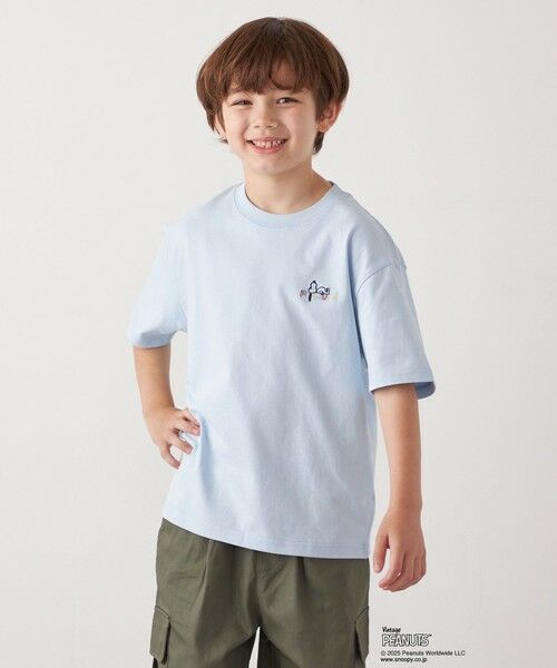 SHIPS / シップス Tシャツ | SHIPS any: SNOOPY コラボ ワンポイント カラー 刺繍 Tシャツ◇ | 詳細18