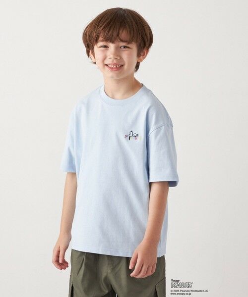 SHIPS / シップス Tシャツ | SHIPS any: SNOOPY コラボ ワンポイント カラー 刺繍 Tシャツ◇ | 詳細19