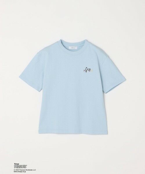 SHIPS / シップス Tシャツ | SHIPS any: SNOOPY コラボ ワンポイント カラー 刺繍 Tシャツ◇ | 詳細21