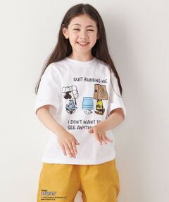 SHIPS / シップス Tシャツ | SHIPS any: SNOOPY コラボ NOT THERE グラフィック プリント Tシャツ◇