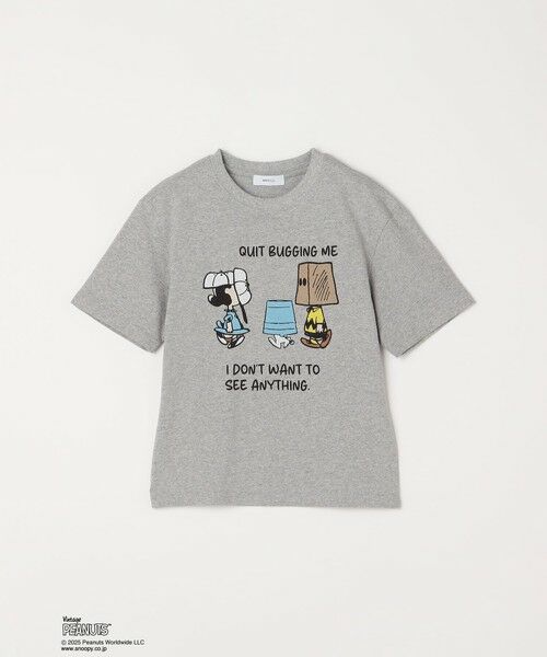 SHIPS / シップス Tシャツ | SHIPS any: SNOOPY コラボ NOT THERE グラフィック プリント Tシャツ◇ | 詳細13