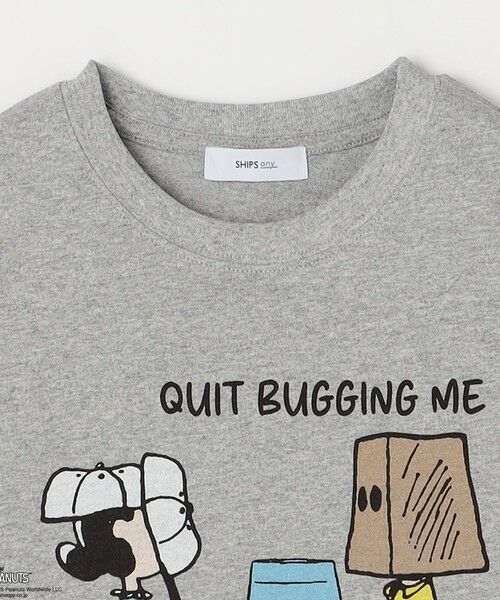 SHIPS / シップス Tシャツ | SHIPS any: SNOOPY コラボ NOT THERE グラフィック プリント Tシャツ◇ | 詳細14