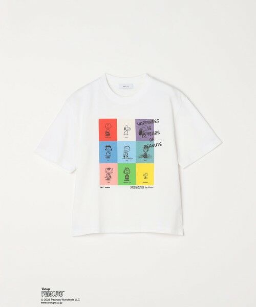 SHIPS / シップス Tシャツ | SHIPS any: SNOOPY コラボ ブロック グラフィック カラー プリント Tシャツ◇ | 詳細6