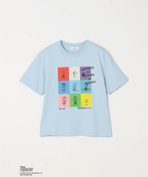 SHIPS / シップス Tシャツ | SHIPS any: SNOOPY コラボ ブロック グラフィック カラー プリント Tシャツ◇ | 詳細18