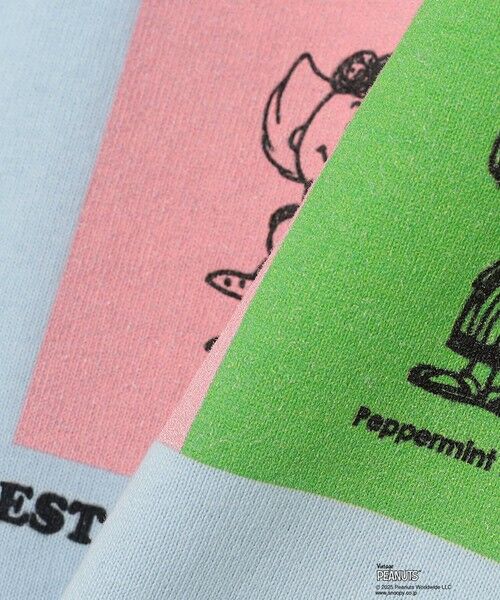 SHIPS / シップス Tシャツ | SHIPS any: SNOOPY コラボ ブロック グラフィック カラー プリント Tシャツ◇ | 詳細19