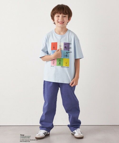 SHIPS / シップス Tシャツ | SHIPS any: SNOOPY コラボ ブロック グラフィック カラー プリント Tシャツ◇ | 詳細13