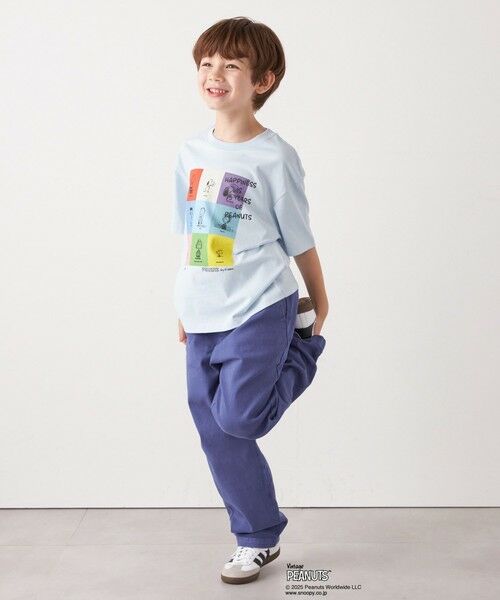 SHIPS / シップス Tシャツ | SHIPS any: SNOOPY コラボ ブロック グラフィック カラー プリント Tシャツ◇ | 詳細14