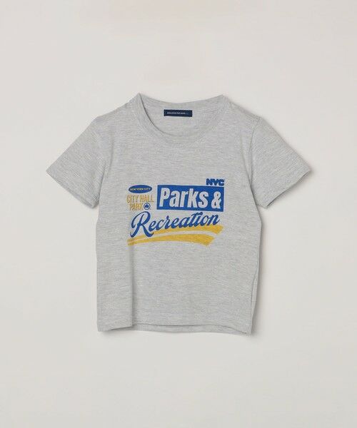 SHIPS / シップス Tシャツ | 【SHIPS any別注】G.R.S: NYC PARKS プリント Tシャツ<KIDS>(ライトグレー)