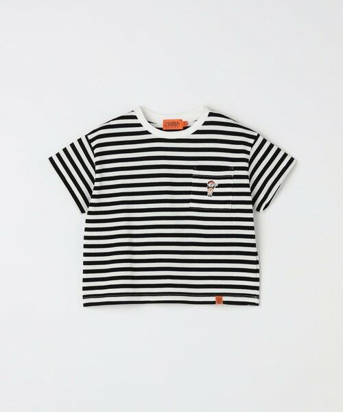 SHIPS / シップス Tシャツ | 【SHIPS any別注】UNIVERSAL OVERALL: WINDY Jr. ワッペン ボーダー Tシャツ <KIDS> | 詳細6