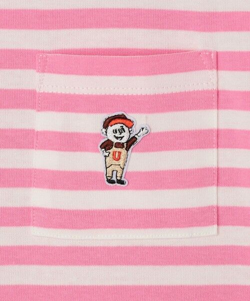 SHIPS / シップス Tシャツ | 【SHIPS any別注】UNIVERSAL OVERALL: WINDY Jr. ワッペン ボーダー Tシャツ <KIDS> | 詳細19