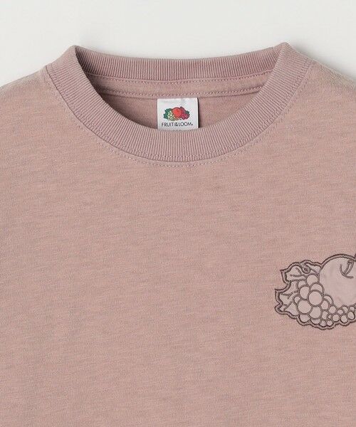 SHIPS / シップス Tシャツ | FRUIT OF THE LOOM: ワンポイント ロゴ/バックプリント Tシャツ<KIDS> | 詳細3